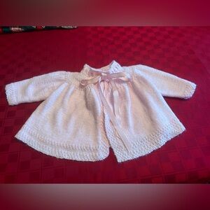 Handmade infant sweater